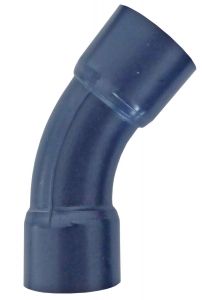 PVC Bogen 45°