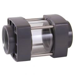 PVC Schauglas