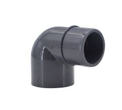 PVC Reduzierwinkel 90° Klebemuffe / Klebestutzen