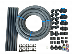 PVC-Verrohrungsset für OKU Styroporpool Prestige
