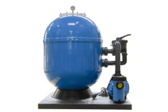Sandfilteranlage GFK Atlantica Ø 620 mm mit drehzahlgesteuerter Poolpumpe Badu Alpha ECO Soft