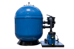 Sandfilteranlage GFK Atlantica Ø 750 mm mit drehzahlgesteuerter Poolpumpe BADU Eco Soft