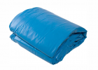 Poolfolie Oval blau Folienstärke 0,6 mm mit Einhängebiese P1