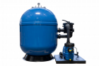Sandfilteranlage GFK Atlantica Ø 750 mm mit drehzahlgesteuerter Poolpumpe BADU Eco Soft