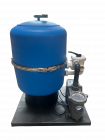 Sandfilteranlage Hawaii Ø 600 mm mit der OKU ECO Whisper Poolpumpe