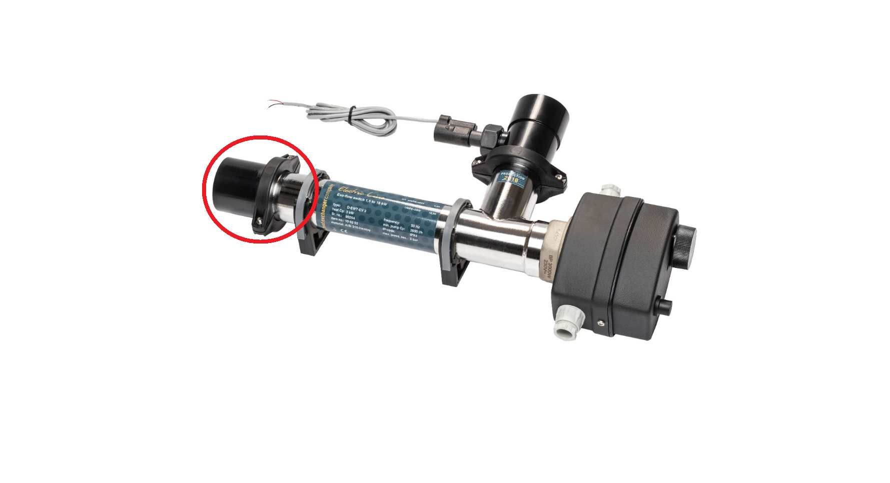Klebemuffe Ø 50 mm Wasserausgang